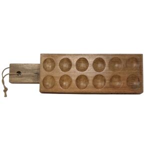 Wooden Egg Holder Tray